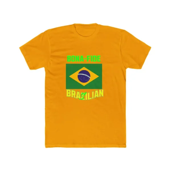 Brazilian Bona Fide Tee Shirt - Unisex Cotton Crew Tee, Brazilian Culture T-Shirt, Ethnic Pride Top, South American Heritage Apparel - Image 6