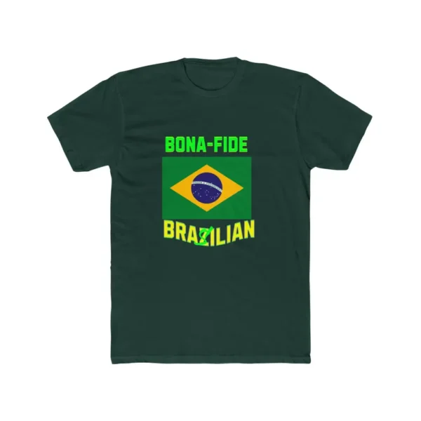 Brazilian Bona Fide Tee Shirt - Unisex Cotton Crew Tee, Brazilian Culture T-Shirt, Ethnic Pride Top, South American Heritage Apparel - Image 7