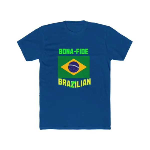 Brazilian Bona Fide Tee Shirt - Unisex Cotton Crew Tee, Brazilian Culture T-Shirt, Ethnic Pride Top, South American Heritage Apparel - Image 8