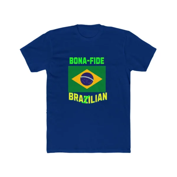 Brazilian Bona Fide Tee Shirt - Unisex Cotton Crew Tee, Brazilian Culture T-Shirt, Ethnic Pride Top, South American Heritage Apparel - Image 9