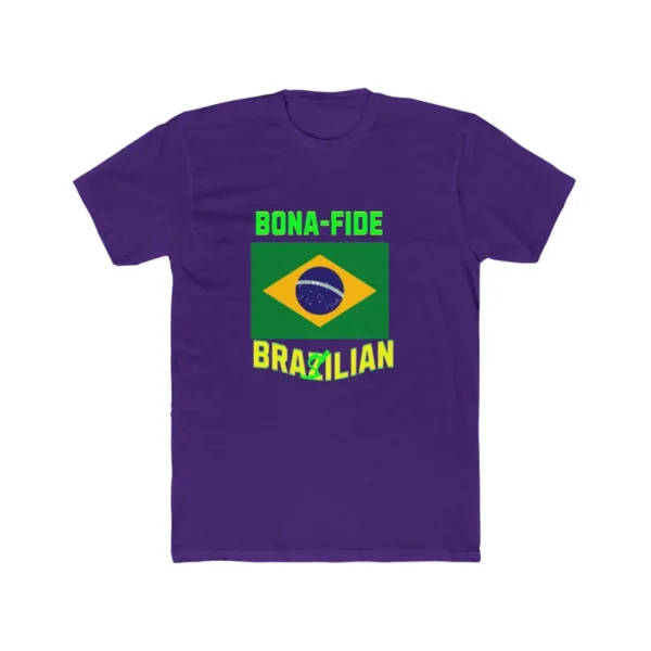 Brazilian Bona Fide Tee Shirt - Unisex Cotton Crew Tee, Brazilian Culture T-Shirt, Ethnic Pride Top, South American Heritage Apparel - Image 10